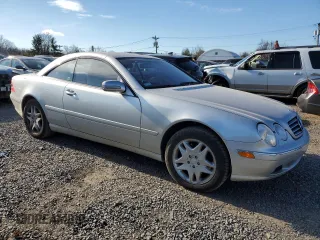 2001 Mercedes-Benz CL-Class with VIN WDBPJ75J91A018531, listed as a Copart auction lot 83303954 with 23,660 mi miles and Salvage Title. Bid and sale history available at carsss.com. Image 4.