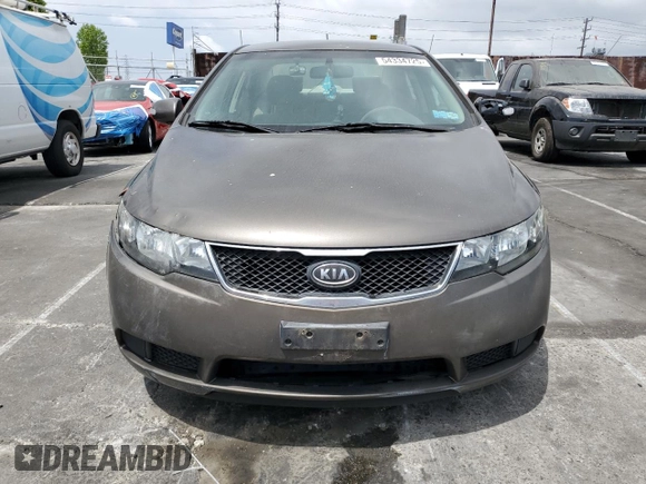 2010 Kia Forte EX with VIN KNAFU4A2XA5202223, listed as a Copart auction lot 54334725 with 168,250 mi miles and Clean Title. Bid and sale history available at carsss.com. Image 5.