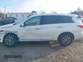 2015 Infiniti QX60 with VIN 5N1AL0MM2FC517425, listed as a IAAI auction lot 41361197 with 145,182 mi miles. Bid and sale history available at carsss.com. Image 14.