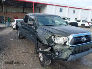 2013 Toyota Tacoma PreRunner with VIN 3TMKU4HN7DM038557, listed as a IAAI auction lot 42659176 with 262,555 mi miles and . Bid and sale history available at DreamBid. Image 1.