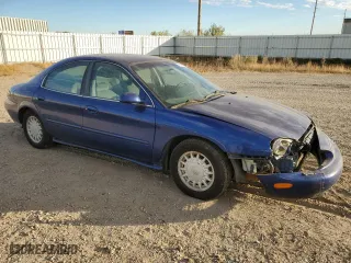 1996 Mercury Sable GS with VIN 1MELM50U3TA659219, listed as a Copart auction lot 74373944 with 156,398 mi miles and Salvage Title. Bid and sale history available at carsss.com. Image 4.