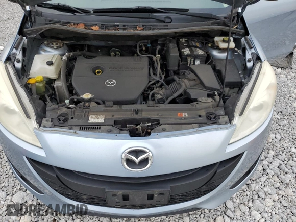 2012 Mazda 5 Sport with VIN JM1CW2BL0C0119766, listed as a Copart auction lot 56065995 with 175,004 mi miles and Salvage Title. Bid and sale history available at DreamBid. Image 12.