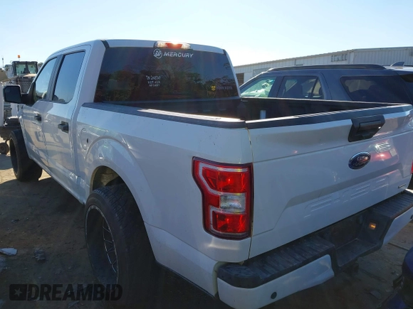 2018 Ford F-150 XL with VIN 1FTEW1CP4JFC22705, listed as a IAAI auction lot 41330404 with 179,918 mi miles. Bid and sale history available at carsss.com. Image 3.