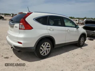 2015 Honda CR-V EX-L with VIN 5J6RM4H75FL109091, listed as a Copart auction lot 52685105 with 153,571 mi miles and Salvage Title. Bid and sale history available at carsss.com. Image 3.