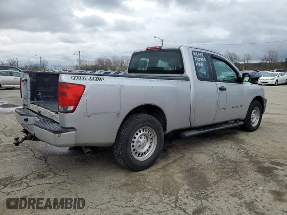 2008 Nissan Titan SE with VIN 1N6BA06A08N312577, listed as a Copart auction lot 50071945 with 268,269 mi miles and Clean Title. Bid and sale history available at carsss.com. Image 3.