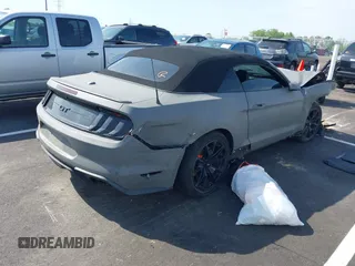 2019 Ford Mustang GT Premium with VIN 1FATP8FF5K5182163, listed as a IAAI auction lot 42020345 with Not provided miles and . Bid and sale history available at DreamBid. Image 4.