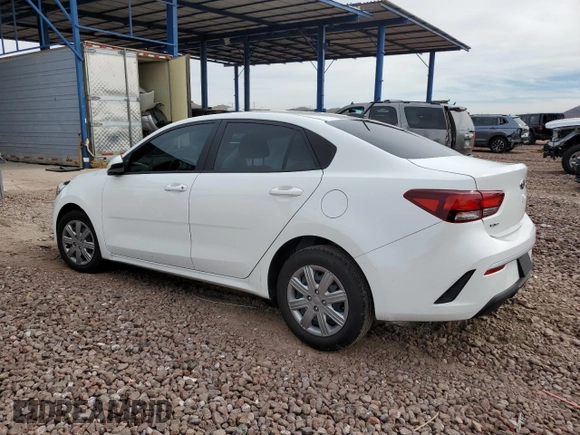 2021 Kia Rio LX with VIN 3KPA24AD5ME382840, listed as a Copart auction lot 48583955 with 20,183 mi miles and Salvage Title. Bid and sale history available at carsss.com. Image 2.