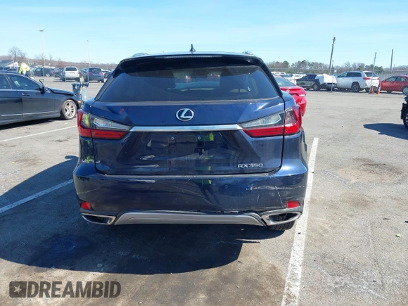 2022 Lexus RX with VIN 2T2HZMDA4NC358746, listed as a IAAI auction lot 41772090 with 26,370 mi miles. Bid and sale history available at carsss.com. Image 16.