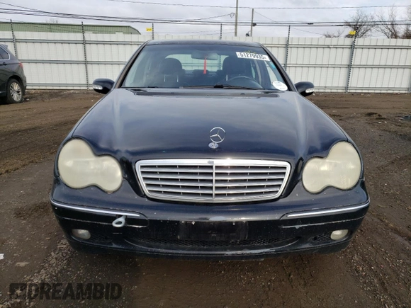 2003 Mercedes-Benz C 240 with VIN WDBRF61J83E013424, listed as a Copart auction lot 51279935 with 266,939 mi miles and Salvage Title. Bid and sale history available at carsss.com. Image 5.