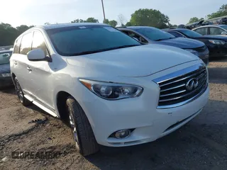 2013 Infiniti JX35 with VIN 5N1AL0MN4DC347669, listed as a IAAI auction lot 42150711 with 145,531 mi miles. Bid and sale history available at carsss.com. Image 1.