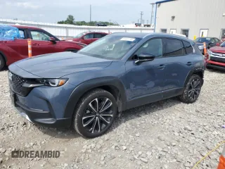 2025 Mazda CX-50 Premium with VIN 7MMVABDY2SN344627, listed as a Copart auction lot 65893195 with 3,190 mi miles and Salvage title. Bid and sale history available at DreamBid. Image 1.