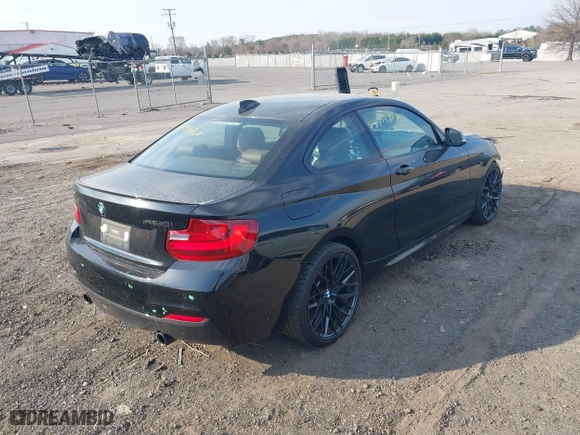 2017 BMW 2 Series M240i with VIN WBA2G1C3XHV639479, listed as a IAAI auction lot 41844865 with 61,524 mi miles. Bid and sale history available at carsss.com. Image 4.
