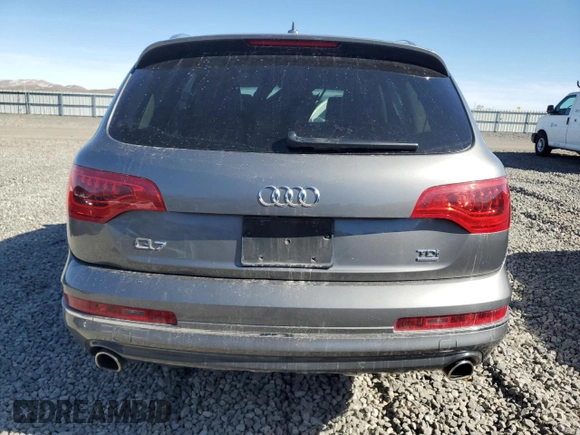 2014 Audi Q7 Premium Plus with VIN WA1LMAFE9ED014273, listed as a Copart auction lot 45994825 with Not provided miles and Salvage title. Bid and sale history available at DreamBid. Image 6.