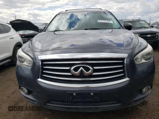 2013 Infiniti JX35 with VIN 5N1AL0MM5DC332573, listed as a Copart auction lot 54174764 with 234,774 mi miles and Salvage Title. Bid and sale history available at carsss.com. Image 5.