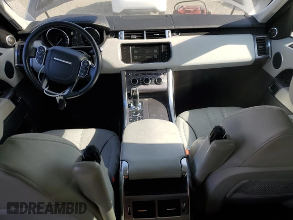 2016 Land Rover Range Rover Sport HSE with VIN SALWR2VF8GA573895, listed as a Copart auction lot 54260095 with 86,640 mi miles and Clean title. Bid and sale history available at DreamBid. Image 8.