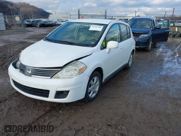 2008 Nissan Versa 1.8 S with VIN 3N1BC13E18L460203, listed as a IAAI auction lot 41501680 with 149,202 mi miles. Bid and sale history available at carsss.com. Image 2.