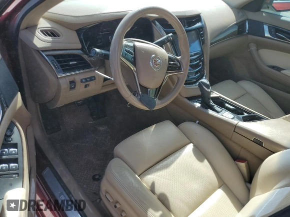 2014 Cadillac CTS Performance RWD with VIN 1G6AS5SX0E0132207, listed as a Copart auction lot 76741764 with 123,326 mi miles and Salvage title. Bid and sale history available at DreamBid. Image 8.