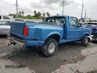 1993 Ford F-150 with VIN 1FTEF14N3PKA82644, listed as a Copart auction lot 59917485 with 161,387 mi miles and Non repairable. Bid and sale history available at DreamBid. Image 3.