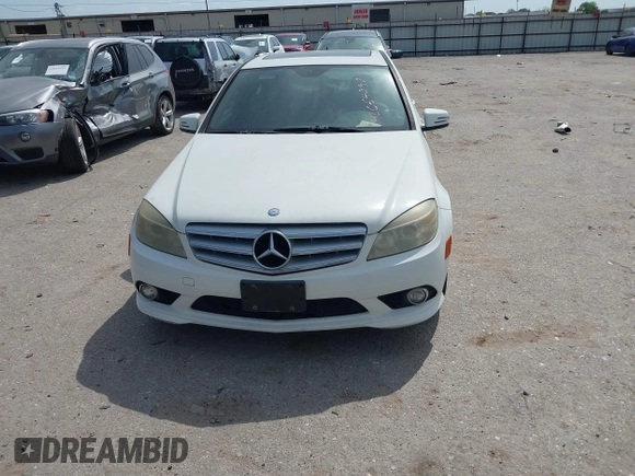 2010 Mercedes-Benz C-Class C 300 Sport with VIN WDDGF5EB1AR086684, listed as a IAAI auction lot 42064398 with 206,659 mi miles. Bid and sale history available at carsss.com. Image 6.