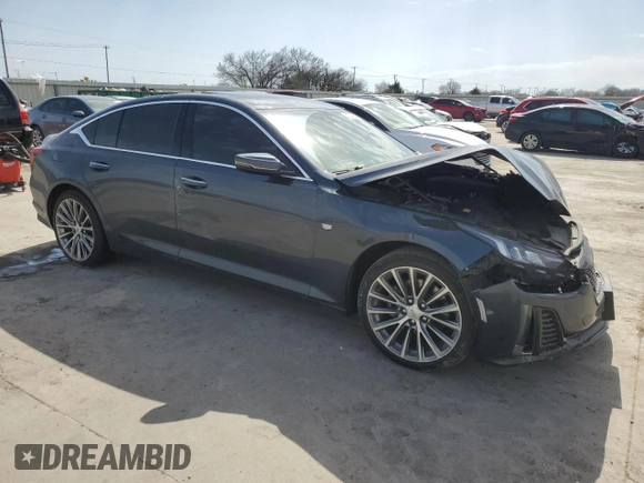 2020 Cadillac CT5 Premium Luxury z VIN 1G6DN5RK4L0118905, wystawiony jako Copart lot #48889445 z przebiegiem 72 376 mil mil oraz Szkoda całkowita • Salvage title. Historia ofert i sprzedaży dostępna na DreamBid. Obrazek 4.