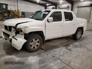 2008 Honda Ridgeline RTS with VIN 2HJYK16488H509737, listed as a Copart auction lot 81686924 with 215,282 mi miles and Salvage Title. Bid and sale history available at carsss.com. Image 1.