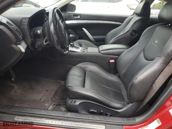 2014 Infiniti Q60 Coupe with VIN JN1CV6EL4EM130760, listed as a Copart auction lot 63277914 with NaN miles and Salvage Title. Bid and sale history available at carsss.com. Image 7.