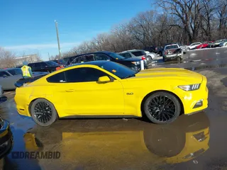 2015 Ford Mustang GT with VIN 1FA6P8CF7F5384249, listed as a IAAI auction lot 41340645 with 112,965 mi miles and . Bid and sale history available at carsss.com. Image 13.