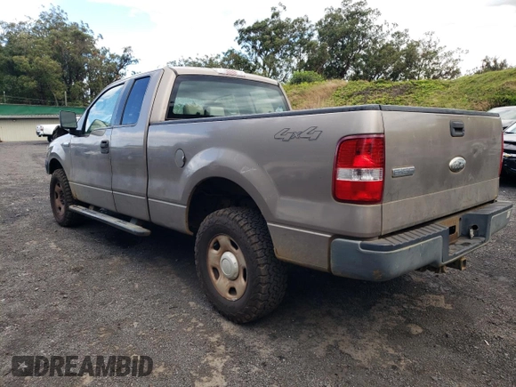 2006 Ford F-150 STX with VIN 1FTRX14W86KA81835, listed as a Copart auction lot 43659865 with 124,713 mi miles and Salvage Title. Bid and sale history available at carsss.com. Image 2.