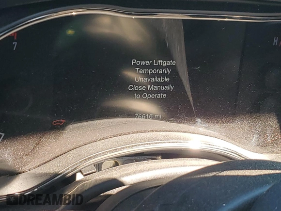 2018 Dodge Durango R/T with VIN 1C4SDJCT5JC187423, listed as a Copart auction lot 50736895 with 76,616 mi miles and Salvage title. Bid and sale history available at DreamBid. Image 9.