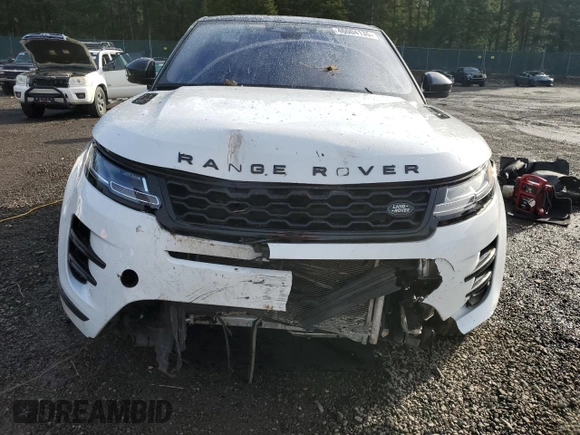 2021 Land Rover Range Rover Evoque R-Dynamic S with VIN SALZT2FX1MH152934, listed as a Copart auction lot 46004135 with 0 mi miles and Salvage Title. Bid and sale history available at carsss.com. Image 5.