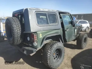 2008 Jeep Wrangler Sahara with VIN 1J4FA54178L653453, listed as a Copart auction lot 45490235 with 95,250 mi miles and Salvage title. Bid and sale history available at DreamBid. Image 3.