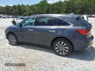 2016 Acura MDX Technology z VIN 5FRYD3H64GB007657, wystawiony jako Copart lot #56003225 z przebiegiem 54 066 mil mil oraz Szkoda całkowita • Salvage title. Historia ofert i sprzedaży dostępna na DreamBid. Obrazek 2.