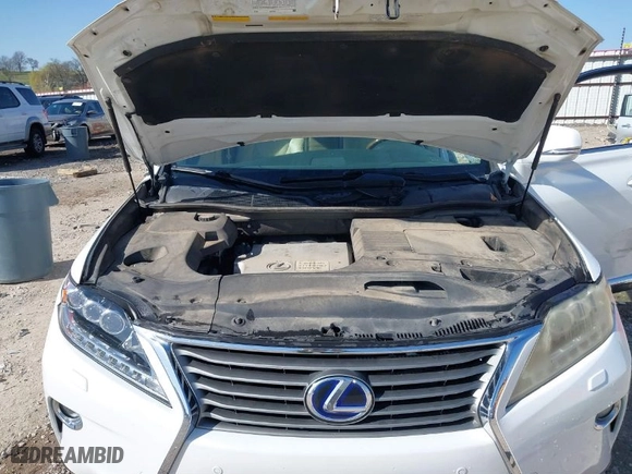 2013 Lexus RX 450h with VIN JTJBC1BA7D2058304, listed as a IAAI auction lot 41728493 with 169,430 mi miles. Bid and sale history available at carsss.com. Image 10.