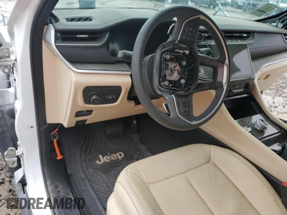 2023 Jeep Grand Cherokee Limited с VIN 1C4RJHBG7P8779115, выставлен на аукционе Copart как лот 61483075 с пробегом Не указан миль и На запчасти • Non repairable. История ставок и продаж доступна на DreamBid. Изображение 8.