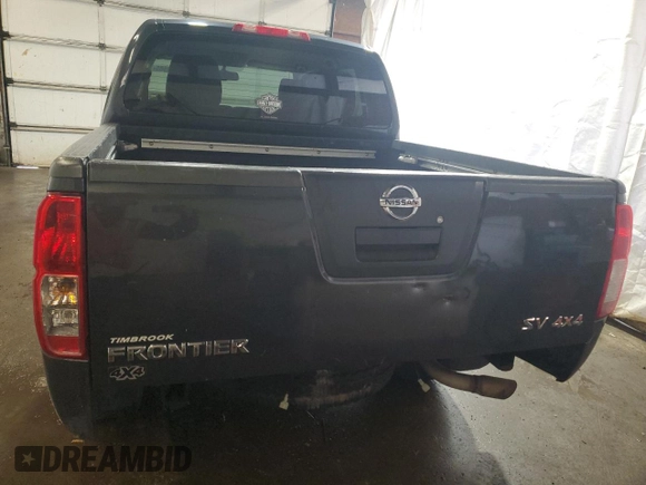 2012 Nissan Frontier Pro-4X with VIN 1N6AD0EV4CC422656, listed as a Copart auction lot 60454985 with 152,535 mi miles and Salvage title. Bid and sale history available at DreamBid. Image 6.
