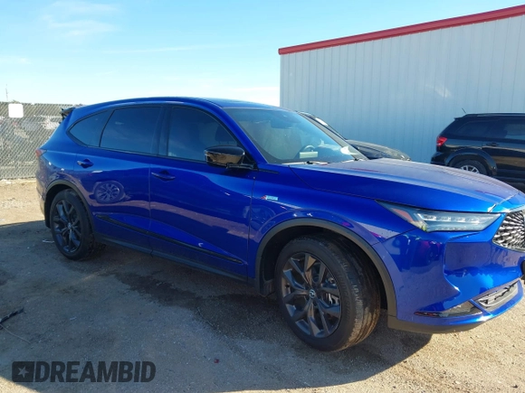 2023 Acura MDX w/A-Spec Package with VIN 5J8YE1H06PL003364, listed as a IAAI auction lot 40773124 with 40,339 mi miles. Bid and sale history available at carsss.com. Image 1.