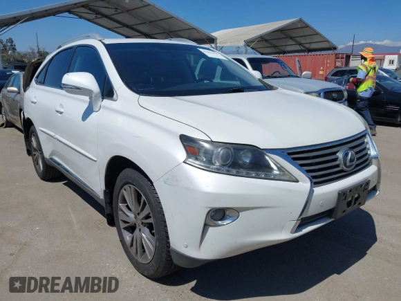2013 Lexus RX 350 z VIN 2T2ZK1BA0DC109997, wystawiony jako IAAI lot #42641639 z przebiegiem 162 987 mil mil oraz . Historia ofert i sprzedaży dostępna na DreamBid. Obrazek 1.