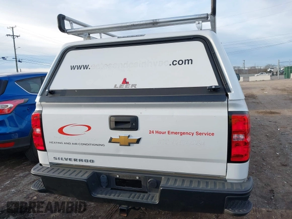 2018 Chevrolet Silverado 1500 Work Truck with VIN 1GCRCNEC2JZ305026, listed as a IAAI auction lot 41635172 with 133,735 mi miles. Bid and sale history available at carsss.com. Image 16.