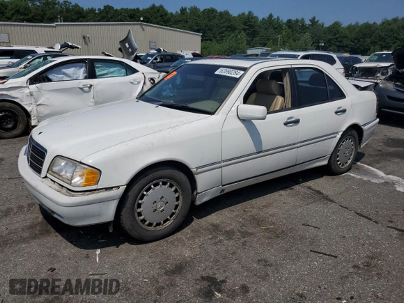 1998 Mercedes-Benz C 230/260/280/320 with VIN WDBHA23G6WA584801, listed as a Copart auction lot 62890284 with Not Provided miles and Clean Title. Bid and sale history available at carsss.com. Image 1.
