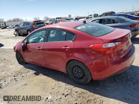 2015 Kia Forte LX with VIN KNAFX4A64F5338090, listed as a Copart auction lot 49138065 with 129,778 mi miles and Salvage Title. Bid and sale history available at carsss.com. Image 2.