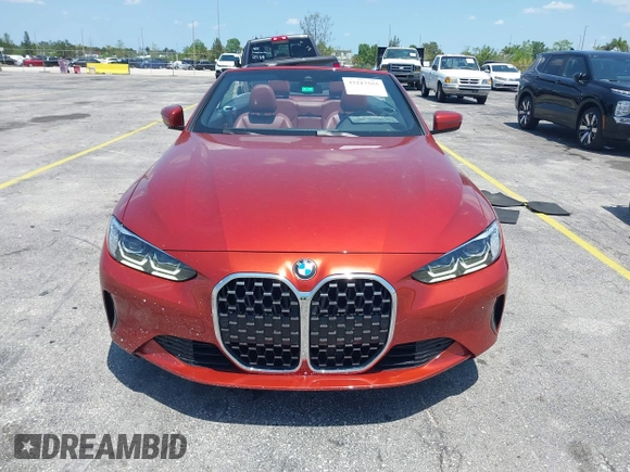 2023 BMW 4 Series 430i z VIN WBA23AT09PCL39301, wystawiony jako IAAI lot #42217555 z przebiegiem 39 648 mil mil oraz . Historia ofert i sprzedaży dostępna na DreamBid. Obrazek 12.