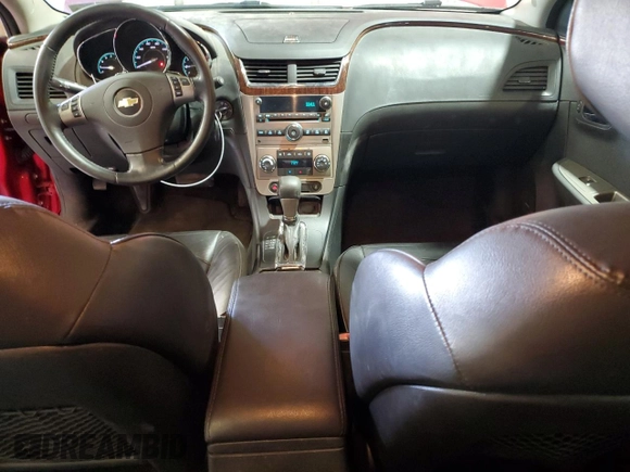 2012 Chevrolet Malibu LTZ with VIN 1G1ZG5E7XCF349683, listed as a Copart auction lot 55228285 with 133,981 mi miles and Salvage Title. Bid and sale history available at DreamBid. Image 8.