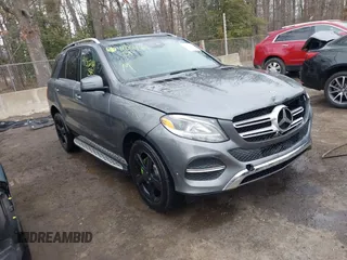 2018 Mercedes-Benz GLE 350 with VIN 4JGDA5HB3JB064259, listed as a IAAI auction lot 41502169 with 111,196 mi miles and . Bid and sale history available at DreamBid. Image 1.
