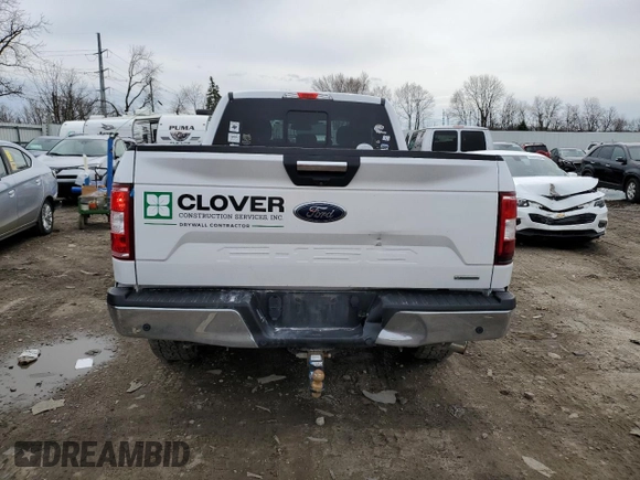 2018 Ford F-150 XL with VIN 1FTEX1EPXJKG02293, listed as a Copart auction lot 51220775 with 138,325 mi miles and Clean Title. Bid and sale history available at carsss.com. Image 6.