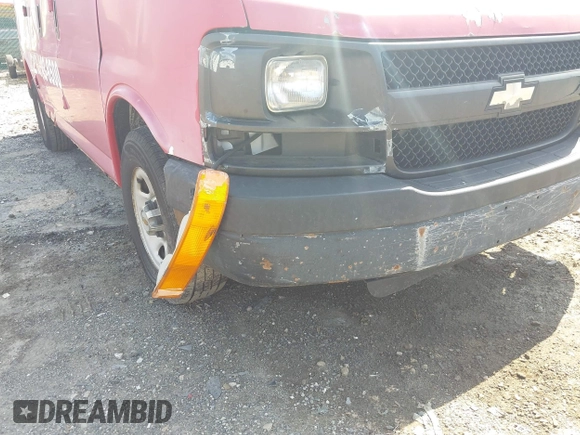 2005 Chevrolet Express Cargo with VIN 1GCFG15X451110200, listed as a IAAI auction lot 42551590 with 239,764 mi miles and . Bid and sale history available at DreamBid. Image 6.