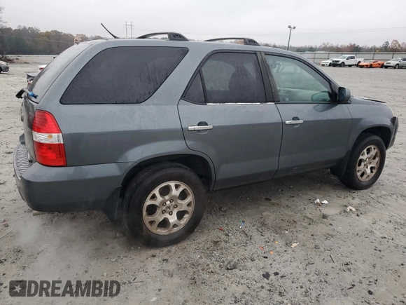 2001 Acura MDX Touring Pkg with VIN 2HNYD18611H526439, listed as a Copart auction lot 82416384 with 172,009 mi miles and Salvage Title. Bid and sale history available at carsss.com. Image 3.