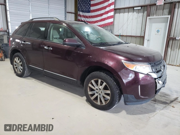 2011 Ford Edge SEL with VIN 2FMDK3JC3BBA96239, listed as a Copart auction lot 52950515 with 242,524 mi miles and Salvage Title. Bid and sale history available at carsss.com. Image 4.