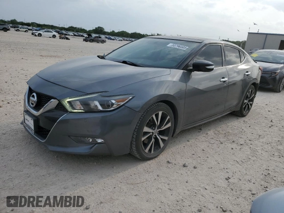 2018 Nissan Maxima S z VIN 1N4AA6AP4JC397542, wystawiony jako Copart lot #53796505 z przebiegiem 84 889 mil mil oraz Szkoda całkowita • Salvage title. Historia ofert i sprzedaży dostępna na DreamBid. Obrazek 1.