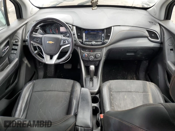 2020 Chevrolet Trax LT with VIN KL7CJLSB2LB009363, listed as a Copart auction lot 50605475 with 56,814 mi miles and Salvage Title. Bid and sale history available at DreamBid. Image 8.