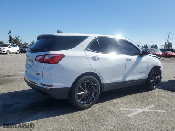 2018 Chevrolet Equinox LS with VIN 3GNAXHEV6JS563610, listed as a Copart auction lot 50461665 with 160,418 mi miles and Salvage Title. Bid and sale history available at carsss.com. Image 3.